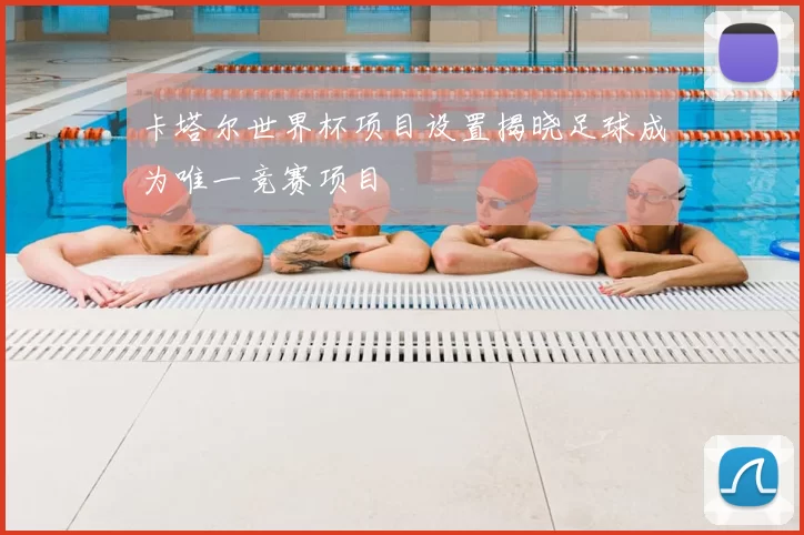 卡塔尔世界杯项目设置揭晓足球成为唯一竞赛项目